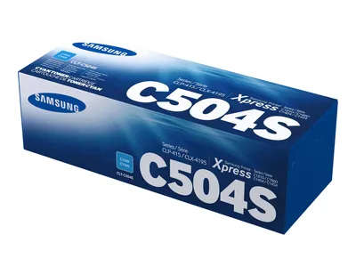 Image de HP ersetzt Samsung CLT-C504S Cyan Tonerpatrone