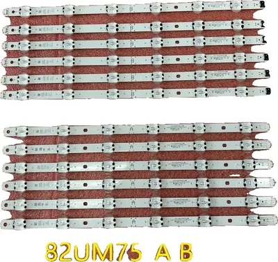 Image de Kit de bande de rétroéclairage LED, compatible avec plusieurs modèles de téléviseurs, installation facile, performances fiables