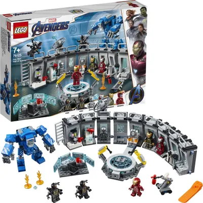 Produktbild von LEGO Super Heroes 76125 - Warsztat Iron Mana