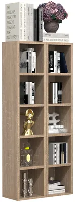 Zdjęcie produktu dla Drewno CD DVD Stand Storage Stand Regał Regał Dekoracji Półka Megosa S
