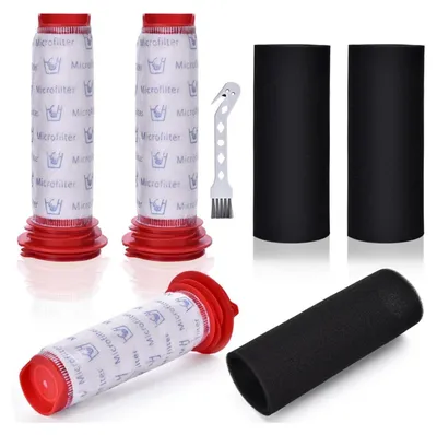 Produktbild von 3 Stück Waschbare Ersatzteile Filter für Bosch Handstaubsauger Beutellos Zubehör Schaumstofilter für Bosch Athlet Lithium Power 25.2 v BCH6L2560 BCH6ZOOO Zoo ProAnimal akku Staubsauger, als waschbare Ersatzfilter für Bosch‑Akku‑Handstaubsauger