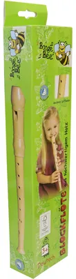 Produktbild von Blockflöte Holz Deutsch 32cm Musikspielzeug Kinder