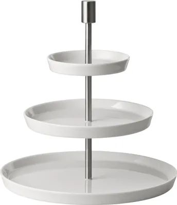 Zdjęcie produktu dla Thomas Etagere rund 3-tlg. (12-19-27 cm) Loft Weiss 11900-800001-25313
