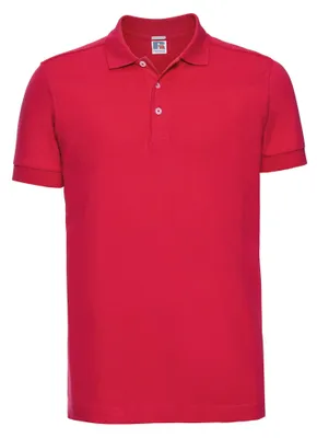 Produktbild von Russell Herren Stretch Polo-Shirt, Kurzarm FK703 (S) (Rot)