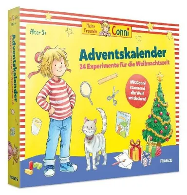 Produktbild von FRANZIS 67207 - Meine Freundin Conni Adventskalender, 24 Experimente für die Weihnachtszeit, für Kinder ab 5 Jahren
