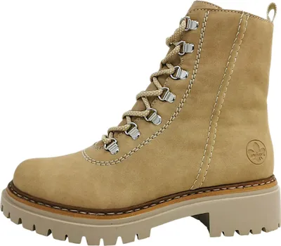 Produktbild von Rieker  Damenschuhe Schnürstiefel Beige Freizeit, Schuhgröße:38 EU