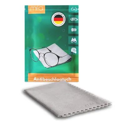 Produktbild von mfa® | wiederverwendbares Antibeschlagtuch Brille | Brillenputztuch für Brillen, Ski Goggles & Kamera | Anti Fog Spray Alternative