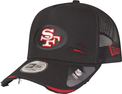 Produktbild von New Era Mesh Trucker Cap - DISTRESSED San Francisco 49ers