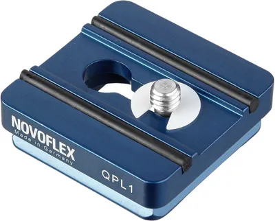 Zdjęcie produktu dla Novoflex Q=PLATE PL 1 - Płytka szybkiego zwalniania - dla Q=Base
