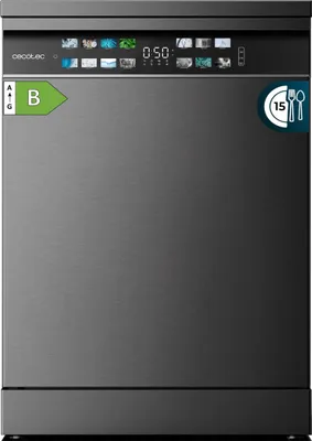 Obrázek produktu pro Cecotec Bolero Aguazero 6700 Dark B, Stojací, Plná velikost (60 cm), Šedá, Černá, Dotyk, LED