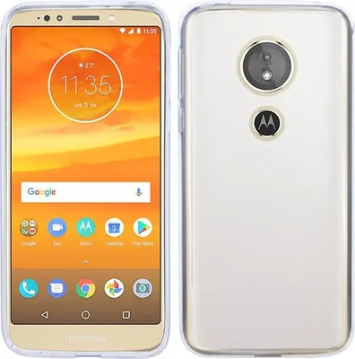Obrázok produktu pre Silikónový ochranný kryt na mobilný telefón Motorola Moto E5 Transparent