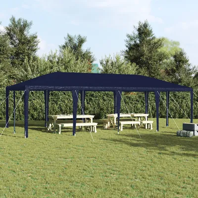 Produktbild von Desgin Party Zelt Blau 8x4 m PE - Pavillons & Partyzelte 42003438
