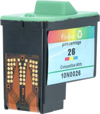 Produktbild von vhbw Tintenpatrone Cyan/Magenta/Yellow als Ersatz für Lexmark 10N0227, 26, 10N0026, 27 (wiederaufgefüllt, 12ml)