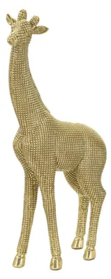 Produktbild von Mauro Ferretti Skulptur Giraffe 19,8x8x40 cm gold