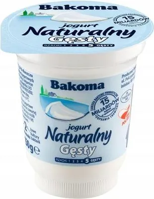 Obrázek produktu pro Jogurt Naturalny Bakoma 150 g