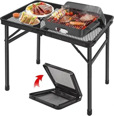 Produktbild von Famanu Klapptisch Tragbar und Faltbar - Ideal für Outdoor Aktivitäten