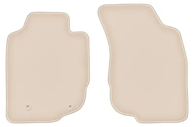 Produktbild von DURBAN Beige Velours-Fußmatten vorne für Toyota Hilux VII N25 N2 Pick-up (2006-2015)