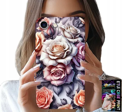 Obrázok produktu pre Puzdro Pre Iphone Se / Se2 - Kvetinové Vzory Rose Flowers
