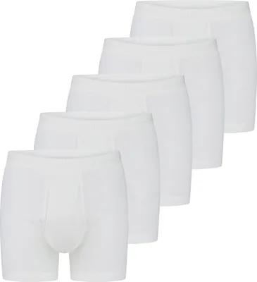 Produktbild von ESGE 5er Pack - Doppelripp Retro Short / Pant Ohne Seitennähte, Doppelripp Pant mit Eingriff, 100 % Baumwolle