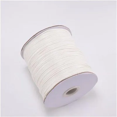 Immagine prodotto di Filo cerato 12 mm x 10 m bianco per gioielli e progetti di bricolage