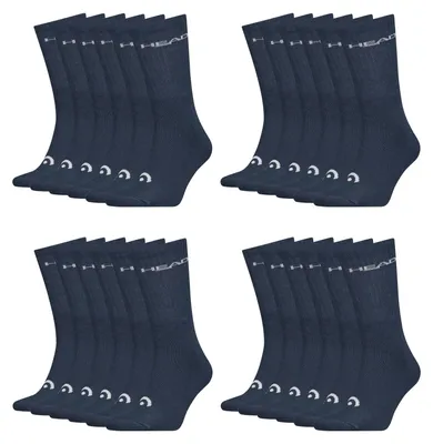 Produktbild von 12 Paar HEAD Uni Crew Socken Baumwolle Blend Sport Socks