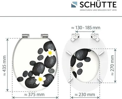 Produktbild von Famanu WC-Sitz Duroplast mit Schnellverschluss - Hochwertig und leicht zu reinigen