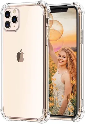 Produktbild von Mobigear Schutzhülle, transparent, für iPhone 11 Pro, flexibles TPU-Rückseitenetui