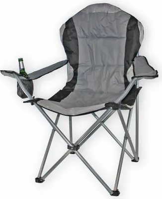 Produktbild von Angelstuhl Faltarmlehnstuhl Campingstuhl Camping Garten Gartenmöbel Stuhl Deluxe