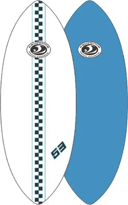 Produktbild von Cbc Fiberglass 53.5´´ Skimboard Silber 135.9 cm Silber 135.9 cm