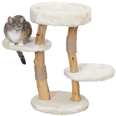 Produktbild von TRIXIE 44714, Katzenkratzbett, Freistehend, Cremefarben, Holz, Holz, Sisal, Handwäsche