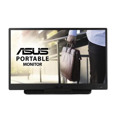 Produktbild von ASUS ZenScreen MB165B, 39,6 cm (15.6"), 1366 x 768 Pixel, HD, LCD, 10 ms, Schwarz