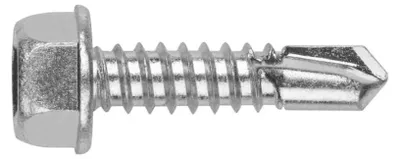 Selbstbohrende Sechskantschrauben A2 (6,3 x 25 mm, 500 St.)
