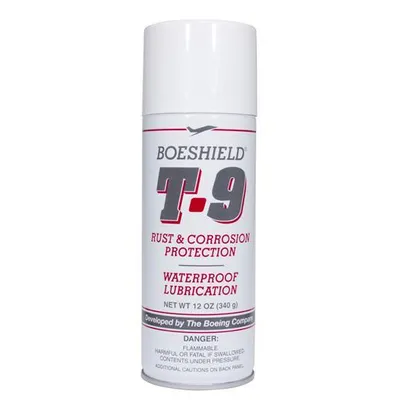 Produktbild von Boeshield T-9 Spray 350 ml – Schmiermittel & Korrosionsschutz für Metall - Boeing Technologie