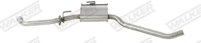 Produktbild von WALKER 22571 Mittelschalldämpfer Schalldämpfer für OPEL Omega B Limousine (V94) für VAUXHALL Omega (B) Limousine (V94)