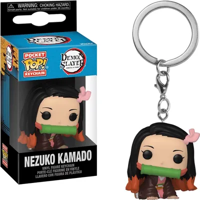 Produktbild von Demon Slayer - Nezuko Kamado - Schlüsselanhänger Funko Pocket POP! Keychain