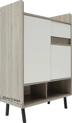 Immagine prodotto di Scarpiera, autoportante, design moderno, bianco