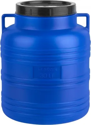 Produktbild von Kunststoffbeizfass mit Ohren 30l