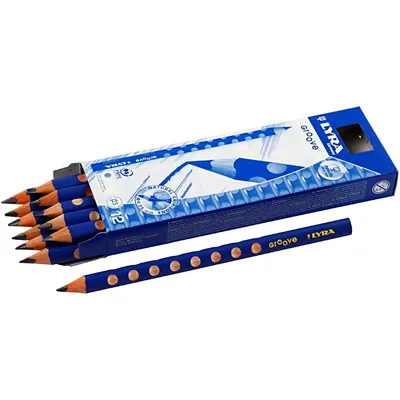 Produktbild von Lyra Groove, B, Blau, Dreieckig, 1 cm, 1 Stück(e)