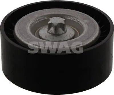Produktbild von SWAG 10 93 7702 Umlenkrolle Keilrippenriemen 65mm passend für MERCEDES-BENZ C-Klasse Limousine (W204) C-Klasse T-modell (S204) E-Klasse Limousine