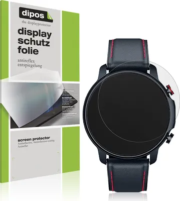 Produktbild von 1x Schutzfolie für Motsfit  1,32 Zoll Smartwatch matt Displayschutzfolie Folie Display Schutz dipos
