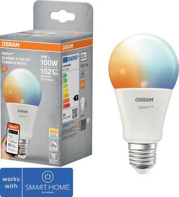 Immagine prodotto di OSRAM 4099854528835 Forme classiche di lampadine con tecnologia Matter Bianco sintonizzabile 14 W 1521 lm