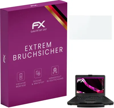 Produktbild von atFoliX 4054274352286, Laptop Bildschirmschutz, Transparent, Panasonic, ToughBook CF-54, Glas, Kratzresistent