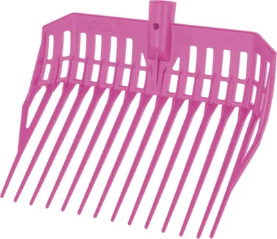 Zdjęcie produktu dla Widelec do obornika EcoFork Mini w kolorze różowym bez trzonka