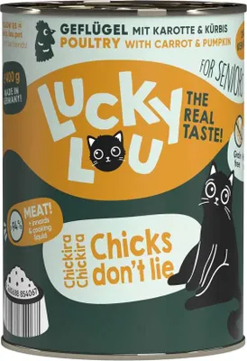 Produktbild von Lucky Lou Dose Lifestage Senior Geflügel 400g