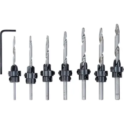 Produktbild von kwb 513190 Holz-Fräsbohrer-Set 8teilig 8 St