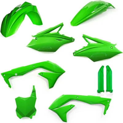 Zdjęcie produktu dla Zestaw owiewek ACERBIS 9 części zielony do KAWASAKI KX 450 F
