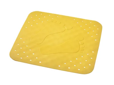 Produktbild von Ridder Duscheinlage Plattfuß 54x54 cm gelb 67284
