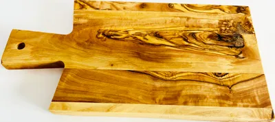 Produktbild von Olivenholz Servierbrett (35x18x2cm) / Vesperbrett / Brotzeitbrett / Jausenbrett