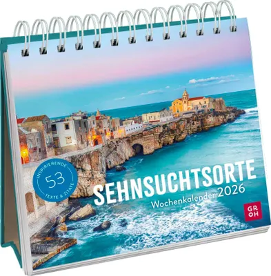 Produktbild von Wochenkalender 2026: Sehnsuchtsorte