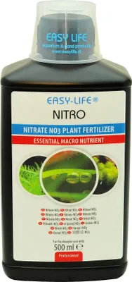 Produktbild von Easy Life Nitro, 10 ml pro 500 l erhöht die Konzentration NO3 mit 2,0 ppm und die K-Konzentration mit 1,3 ppm., 1 Stück(e)